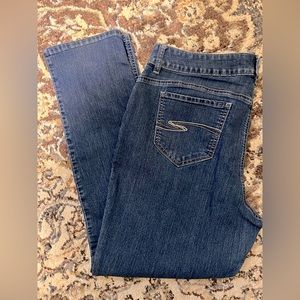 RIDERS by Lee Curvy Fit skinny 18M Midrise Skinny Fade Blue Jeans
